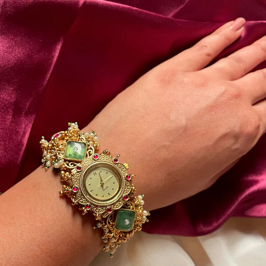 Swarna Antique Designer Watch Bracelet