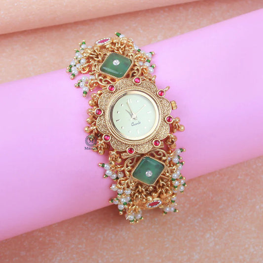 Swarna Antique Designer Watch Bracelet